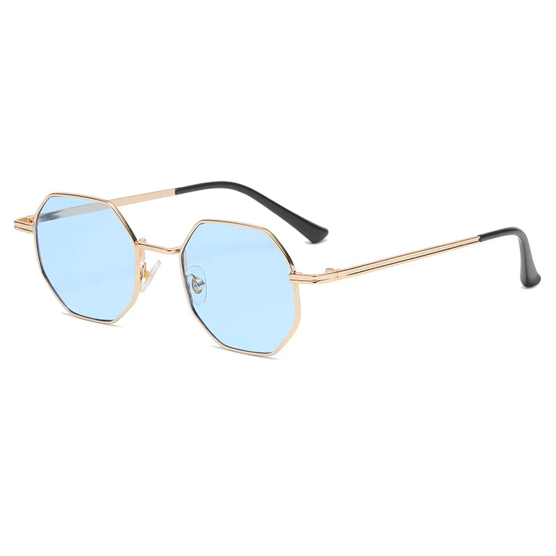 Lunettes de Soleil de Forme Polygone