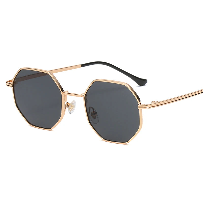 Lunettes de Soleil de Forme Polygone