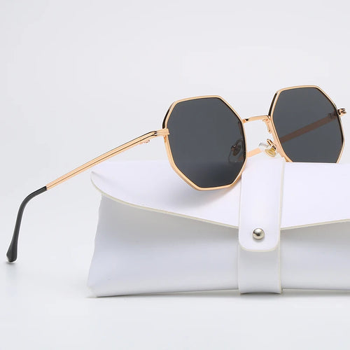 Lunettes de Soleil de Forme Polygone