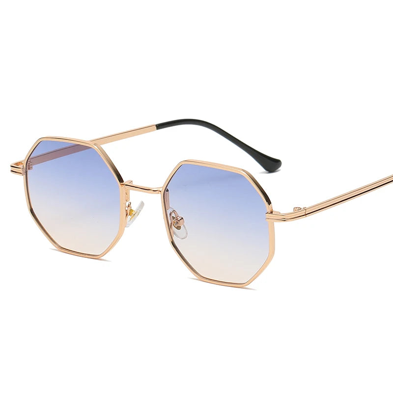Lunettes de Soleil de Forme Polygone