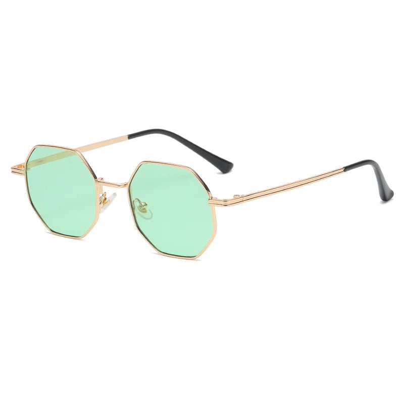 Lunettes de Soleil de Forme Polygone