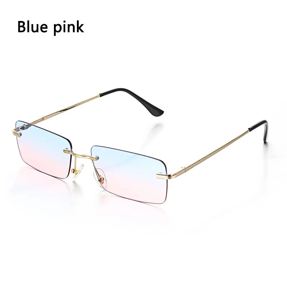 lunettes de soleil sans monture pour hommes femmes
