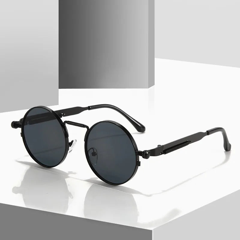 Lunettes de soleil polarisées rondes rétro Vintage pour hommes et femmes