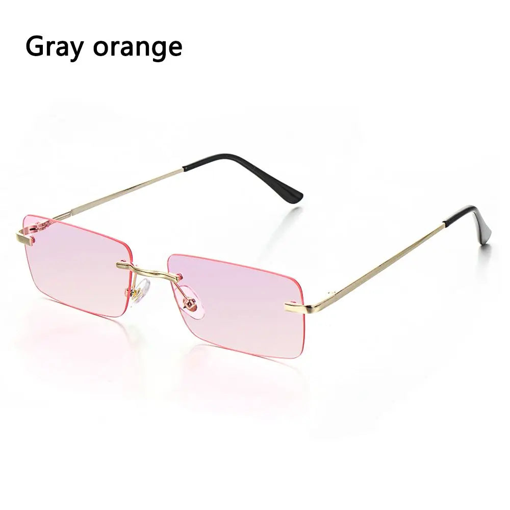 lunettes de soleil sans monture pour hommes femmes