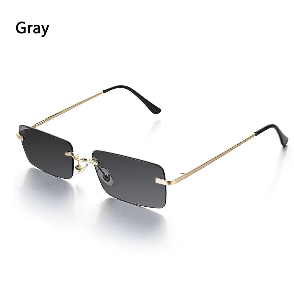 lunettes de soleil sans monture pour hommes femmes