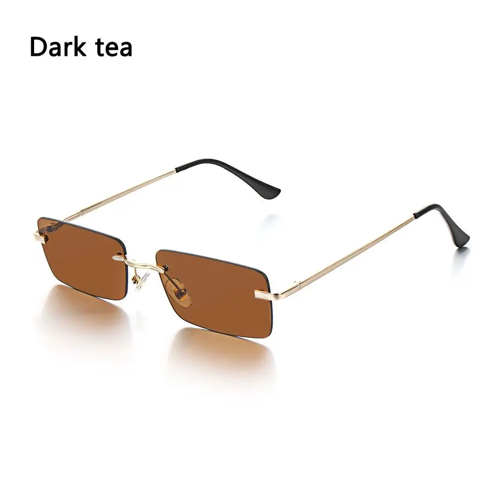 lunettes de soleil sans monture pour hommes femmes