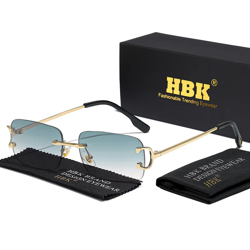lunettes de soleil sans monture