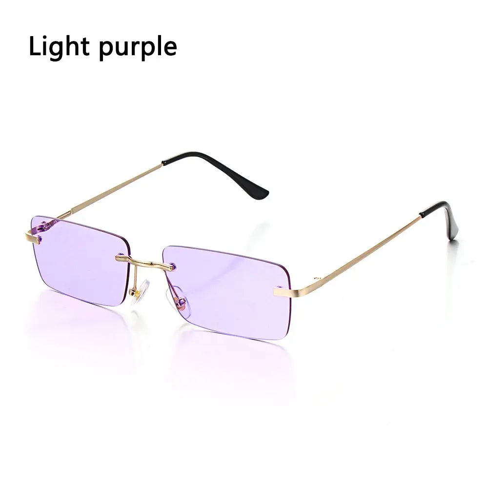 lunettes de soleil sans monture pour hommes femmes