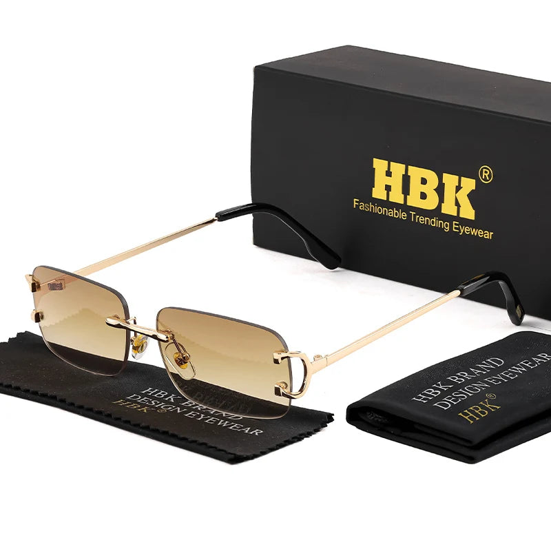 lunettes de soleil sans monture