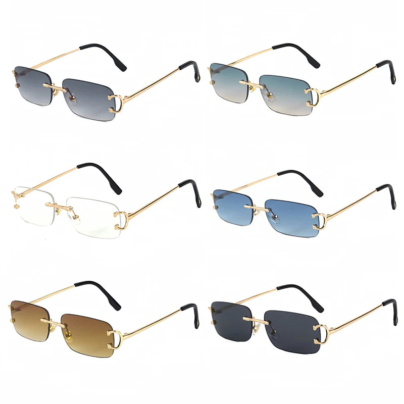 lunettes de soleil sans monture