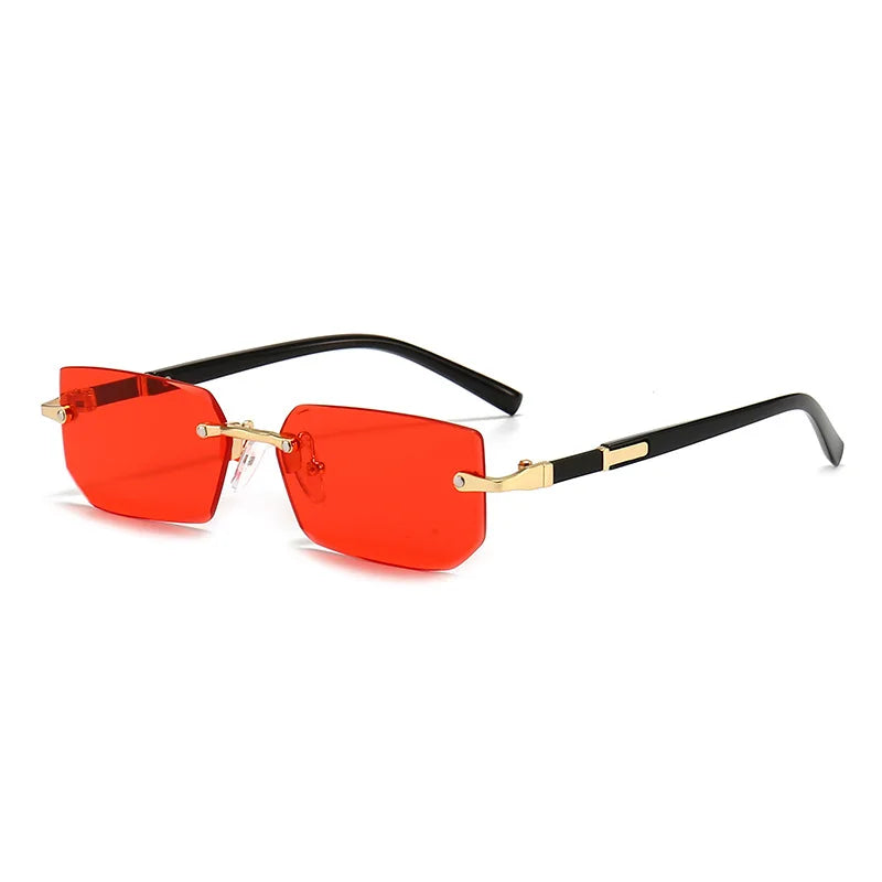 Lunettes de soleil sans bords pour hommes et femmes