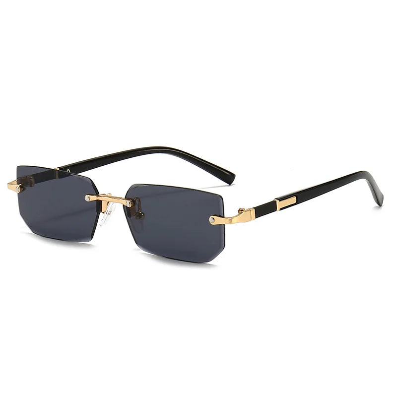 Lunettes de soleil sans bords pour hommes et femmes