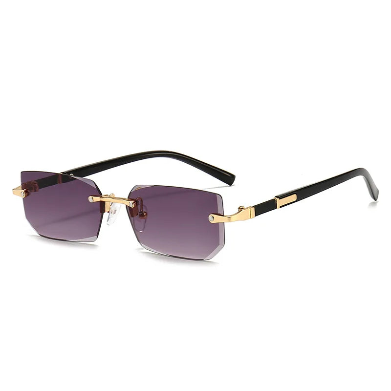 Lunettes de soleil sans bords pour hommes et femmes