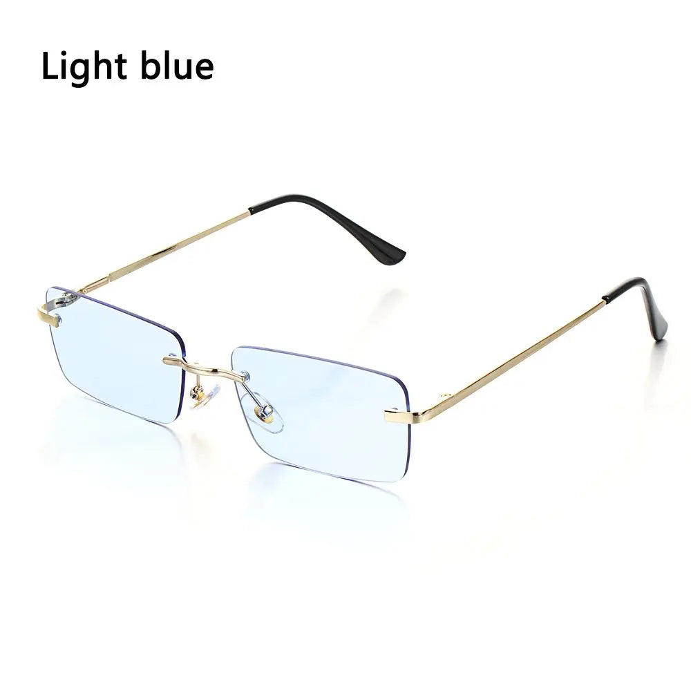 lunettes de soleil sans monture pour hommes femmes