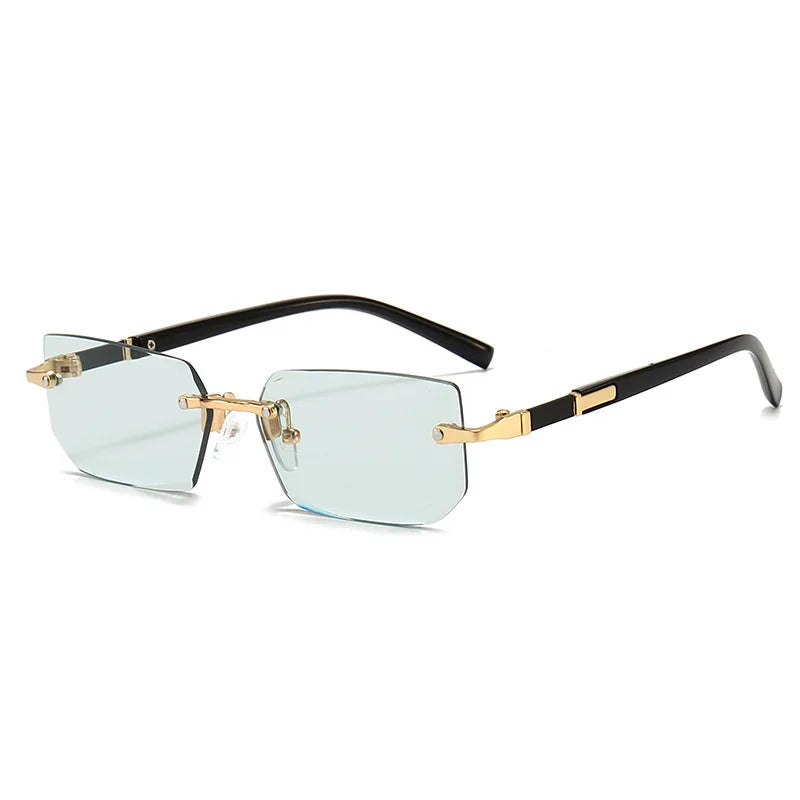 Lunettes de soleil sans bords pour hommes et femmes