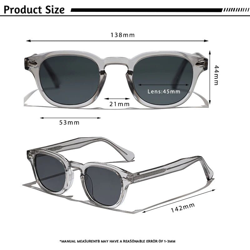 lunettes de soleil rondes rétro homme femme